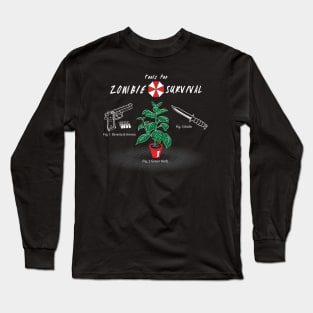 Zombie Survival Long Sleeve T-Shirt